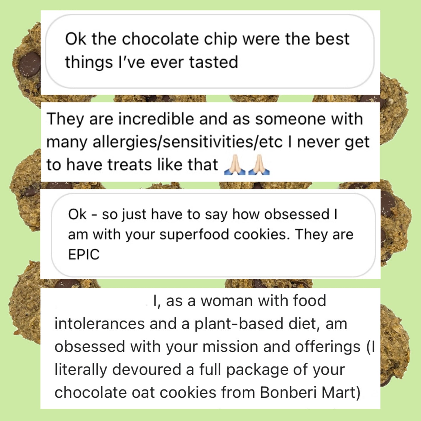 oaty choco chip superfood cookies