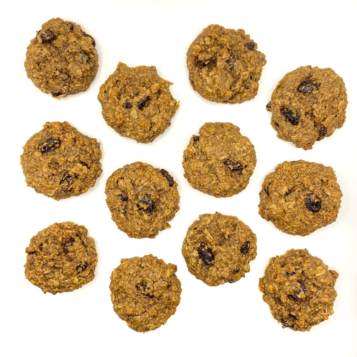 oaty raisin superfood cookies