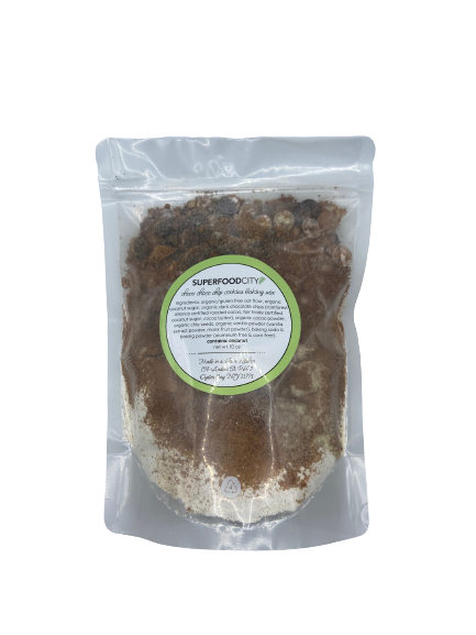 superfood cookies baking mix in plantbased pouch